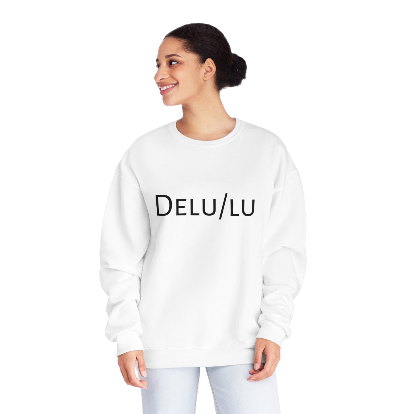 Delu/Lu Unisex NuBlend® Crewneck Sweatshirt